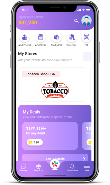 Open Loyal-n-Save app & select retailer