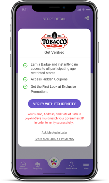 Verify with FTx Identity