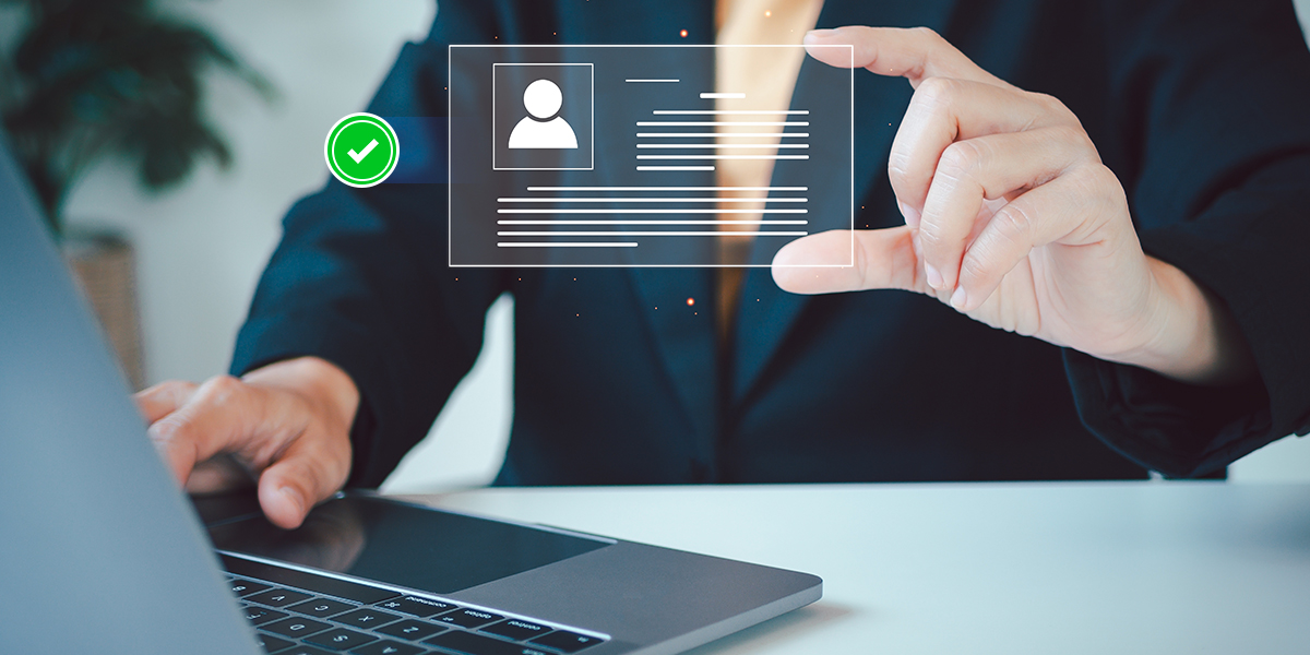 Documents are analyzed to extract key data like names and addresses efficiently and accurately through automation.